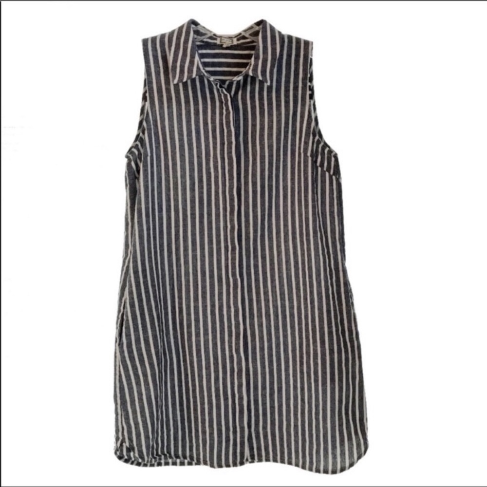 Anthropologie Mo:vint Stripe Dress